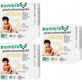 Plenkové kalhoty Plenkové Kalhotky Bambiboo s bambusovým vláknem Velikost 4 48 ks