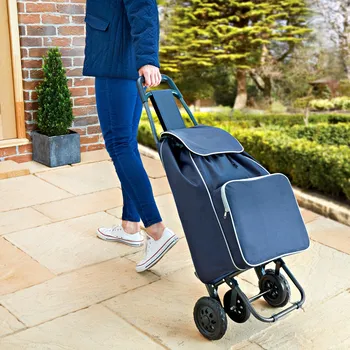 3Pagen Nákupní vozík modrá