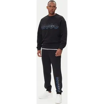 Pánská mikina HUGO Mikina Nogocrew 50549148 Černá Regular Fit S