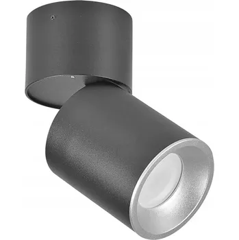 Stropní svítidlo přisazené Polux 10 W GU10 8,2 cm černé