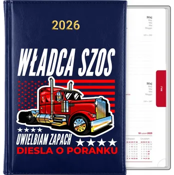 Kalendář Knižní kalendář 2026 A5 modrý