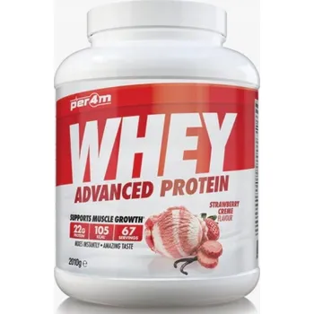 Protein Protein Per4m směs proteinů v prášku 2010 g, příchuť jahoda