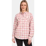 Kilpi FLANNY-W Dámská flanelová košile VL0370KI Růžová 46