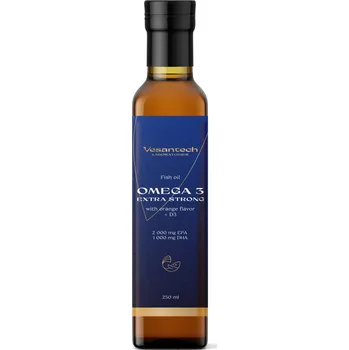 Přisada na vaření a pečení Vesantech Omega 3 EXTRA STRONG rybí olej 250 ml