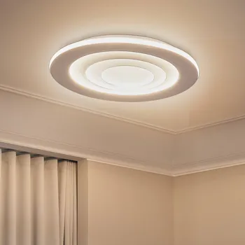 Svítidlo OSRAM LED stropní svítidlo ORBIS SPIRAL ROUND, Ø 69 cm, bílé 63 W bílá LED 63 W celkem - Doprava zdarma