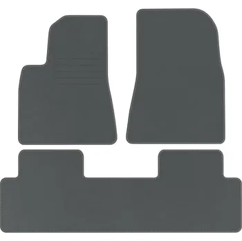 autokoberec Koberce Edecor velurové 3 ks