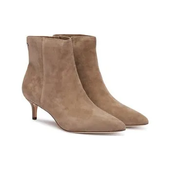 Dámské kozačky Polokozačky LAUREN RALPH LAUREN McKay 802967779008 Béžová 38