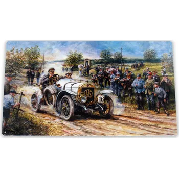 Plechová cedule Plechová cedule Závod L&K, 410 x 245 mm