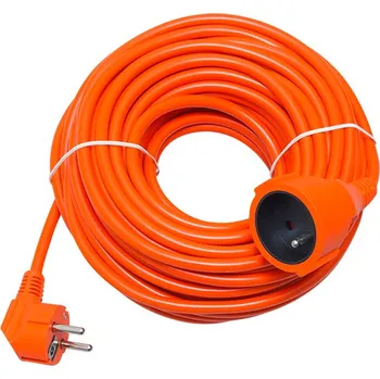 Napájecí kabel Blow Prodlužovací kabel 30m, oranžový 3x1,5mm PR-160