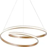 Redo 01-1891 - LED Stm lustr na lanku TORSION LED/35W/230V pr. 75 cm bronzová