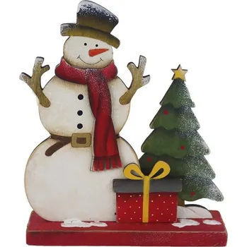 Vánoční dekorace Vánoční dekorace sněhulák D7477