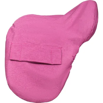 Jezdecké sedlo Potah na sedlo QHP, růžová, Tmavě zelená