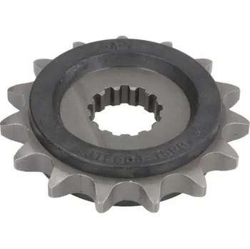 Řetězová sada pro motocykl JT PŘEDNÍ ROZETA 566 15 ZUBŮ S GUMOU (JTF56