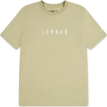 Air Jordan Longline Graphic T Shirt Junior Boys Khaki 9-10 let