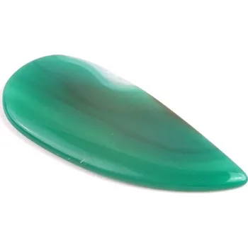 Sběratelství Kabošon Green Line Bandate Agate č.5811 (59x25x4mm)