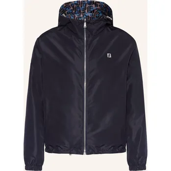 Pánský zimní kabát Fendi Pánský Oboustranný Blouson, tmavě modrá, 52