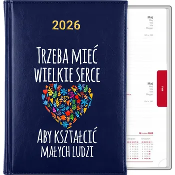 Kalendář Knižní kalendář 2026 A5 modrý