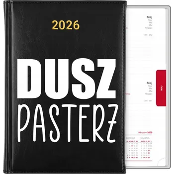 Kalendář Knižkový kalendář 2026 A5 černý