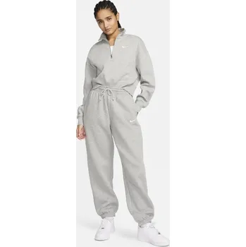 Nike Phoenix Fleece Joggers Womens Dark Grey Heather 14 (L)