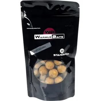 Boilies Warmuz Baits Bílá Mamba Boilies 20mm/250g