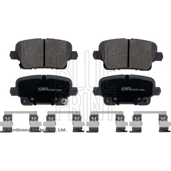 Brzdový systém Sada brzdových destiček, kotoučová brzda BLUE PRINT ADW194215