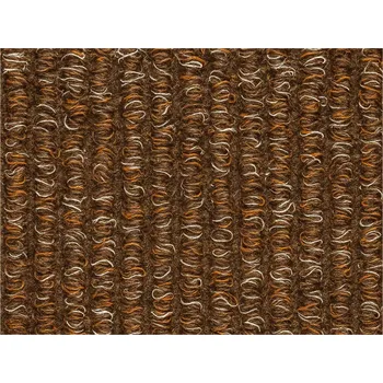 Rohožka Hnědá textilní vstupní rohož FLOMA Perla - délka 100 cm, šířka 200 cm, výška 1,1 cm