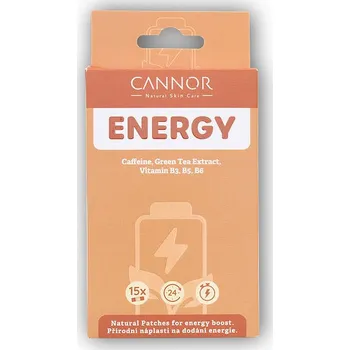 Doplněk stravy Cannor Přírodní náplasti Energy 15 ks