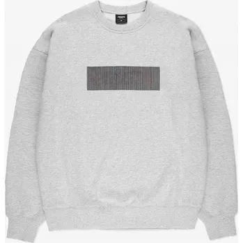 Pánská mikina Pánská šedá mikina bez kapuce PROSTO Cameleo L