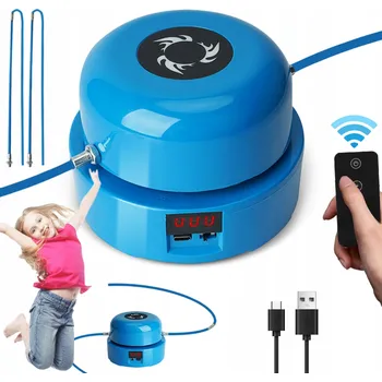 ŠVIHADLO INTELIGENTNÍ PRO DĚTI I DOSPĚLÉ S 10 ÚROVNĚMI TEMPA MODRÁ