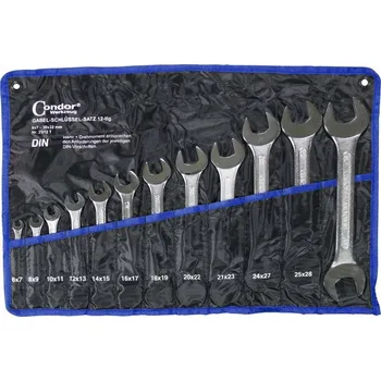 Klíč KLÍČE PLOCHÉ 6-32 MM SADA 12 KS CONDOR