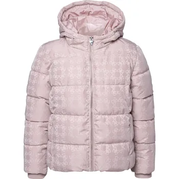 Dětská Zimní prošívaná bunda GUESS LS HOODED PUFFER W/ZIP J4BL24WGLW2-F6CX – Růžová 10