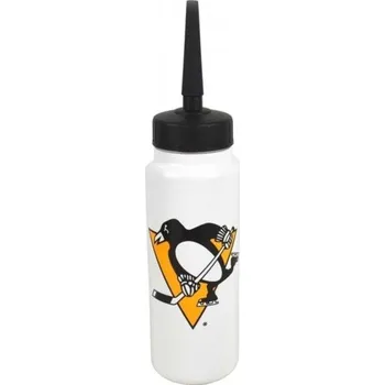 Láhev Sportovní láhev INGLASCO PITTSBURGH PENGUINS BOTTLE OS Bílá, Černá, Žlutá