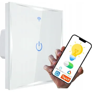 IP kamera JEDNODUCHÝ SKLENĚNÝ DOTYKOVÝ WIFI SMART VYPÍNAČ SVĚTLA LED PREMIUM