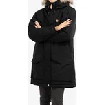 FJALLRAVEN Dámská péřová bunda Nuuk Parka ČERNÁ