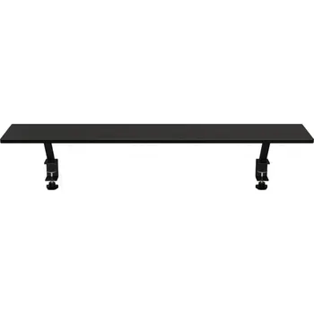 Psací stůl AROZZI ARENA Desk Riser Large Black/ přídavná ergo polička pro herní stůl/ šíře 111 cm/ černá