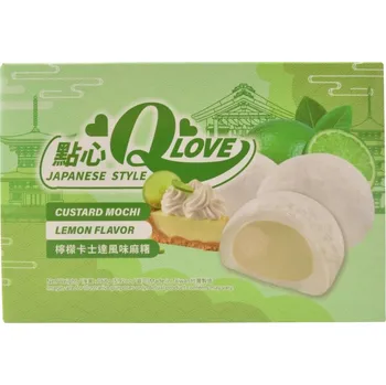 QLove Lemon Custard Mochi 168 g