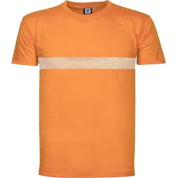 Pánské oblečení ARDON Tričko XAVER krátký rukáv, reflexní pruh H17263/S S Červená odstíny