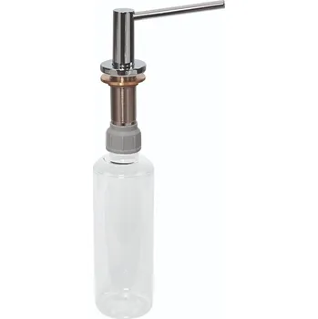 Dávkovač mýdla DÁVKOVAČ NA TEKUTÉ MÝDLO CHROM MCALPINE, UPEVNĚNÝ V PRACOVNÍ DESCE