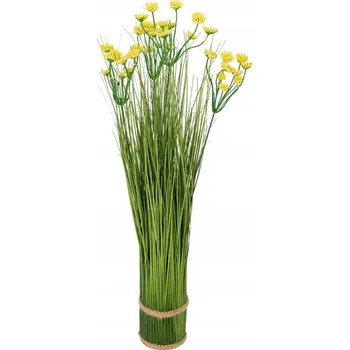 umělá květina UMĚLÉ KVĚTY KYTICE ZELENÁ UMĚLÁ PRO DEKORACI OBÝVACÍHO POKOJE 58 cm TRÁVA