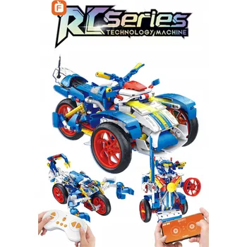 ostatní stavebnice | FORANGE | Stavební Stavebnice Úžasný robot 3 v 1 63 8 dílů