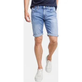 Pánské kraťasy Pánské džínové kraťasy Tommy Hilfiger Jeans - Velikost 38, Barva Modrá M56352 DM0DM12738