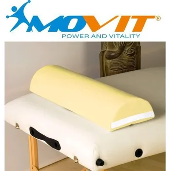 Masážní přístroj Půlkulatý polštářek s masážnímu stolu, krémový