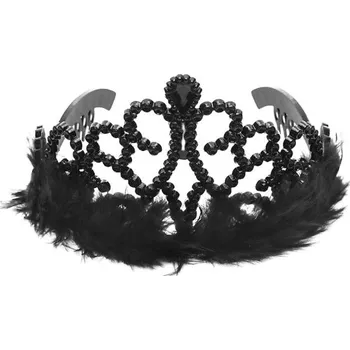 Karnevalový kostým Tiára - Černá