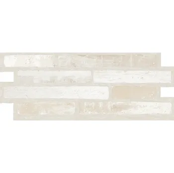 Obklad Brickup New York White - obkládačka 16x40 bílá BKP867