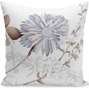 Povlečení Bílý povlečení s krásným obrázkem uprostřed 50x60 cm