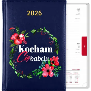 Kalendář Knižní kalendář 2026 A5 modrý