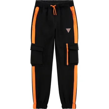 Chlapecké oblečení Dětské Kalhoty GUESS ACTIVE PANTS L4RQ14KB212-JBLK – Černá 12