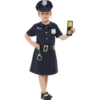 Karnevalový kostým Funiglobal - Kostým policistka pro dívky - 5-6 years