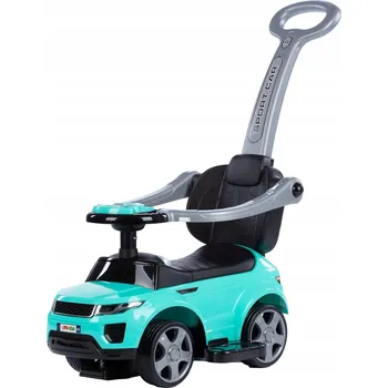 Odrážedlo Odrážedlo gumová kola madlo zvuky zábrana tyrkysové