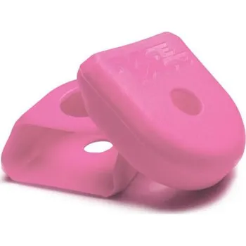 Klika na kolo Race Face Crank Boot 2-pack, Ochrana Carbonových Klik Růžová